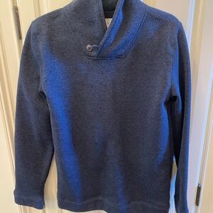 Crown & Ivy Kids Navy Buttoned Sweater